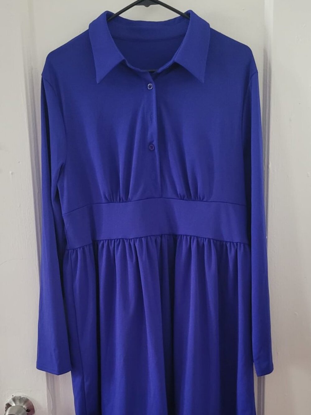 Blue Midi Dress